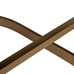 Стул барный букле бежевый с каркасом цвета матовое золото Tactility варинант исполнения - 4 | Loft Concept в Ростове-на-Дону