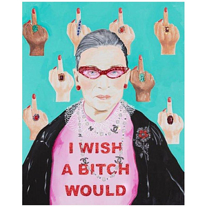 Картина Wish A Bitch Would