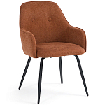 Кресло обеденное на металлических ножках Mazzi Chair варинант исполнения - 2 | Loft Concept в Ростове-на-Дону