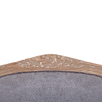 Кресло Ava Classical Armchair brown and grey velour варинант исполнения - 5 | Loft Concept в Ростове-на-Дону