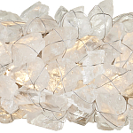 Люстра светодиодная фактурная в форме кольца Amber Crystal варинант исполнения - 1 | Loft Concept в Ростове-на-Дону