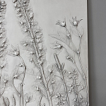 Панно Дельфиниум варинант исполнения - 3 | Loft Concept в Ростове-на-Дону