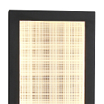 Светодиодное прямоугольное бра из металла черного цвета Lattice Lux варинант исполнения - 6 | Loft Concept в Ростове-на-Дону