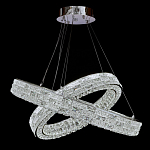 Люстра на 2 кольца с текстурной огранкой Reflection of Reality варинант исполнения - 7 | Loft Concept в Ростове-на-Дону