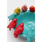 Декоративное дизайнерское блюдо разноцветные попугаи  варинант исполнения - 2 | Loft Concept в Ростове-на-Дону