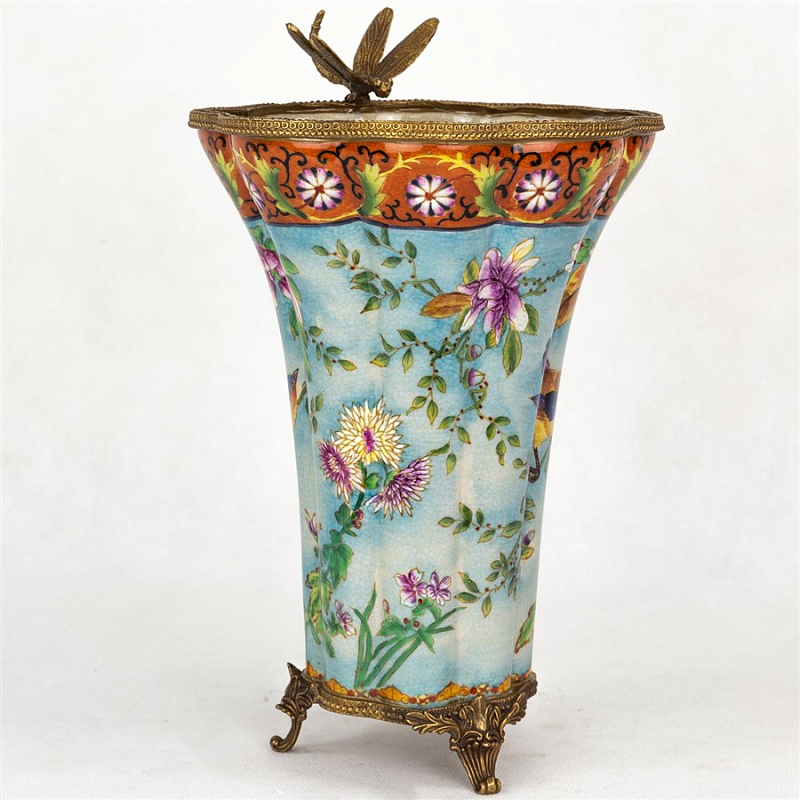   Bronze Dragonfly Vase     -- | Loft Concept 