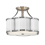 Потолочный светильник с декоративными заклепками Hinkley  варинант исполнения - 11 | Loft Concept в Ростове-на-Дону