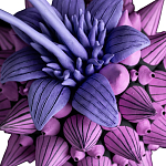 Статуэтка тропический фрукт Tropical Fruit Alien Blue Tulip варинант исполнения - 2 | Loft Concept в Ростове-на-Дону