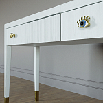 Туалетный стол - Трельяж Elsa Dreams White 120 см варинант исполнения - 3 | Loft Concept в Ростове-на-Дону