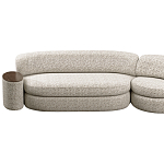 Диван модульный со столиком Ulysses варинант исполнения - 3 | Loft Concept в Ростове-на-Дону