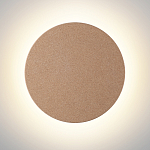 Бра круглое натуральная Пробка Natural Cork варинант исполнения - 3 | Loft Concept в Ростове-на-Дону