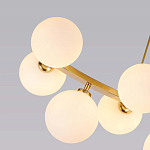 Люстра подвесная с белыми лампами в форме шара Felicitat варинант исполнения - 3 | Loft Concept в Ростове-на-Дону