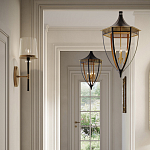 Подвесной светильник в форме фонаря чёрного цвета Black Lantern варинант исполнения - 3 | Loft Concept в Ростове-на-Дону