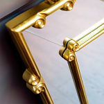 Зеркало прямоугольное Golden Classic Ornament Mirror варинант исполнения - 3 | Loft Concept в Ростове-на-Дону