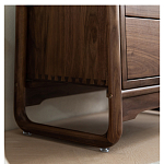 Вешалка деревянная с 2- мя ящиками Moon Walnut Furniture варинант исполнения - 10 | Loft Concept в Ростове-на-Дону