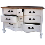 Комод бежевый в стиле Прованс Montmartre Provence Beige Wide варинант исполнения - 5 | Loft Concept в Ростове-на-Дону
