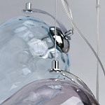 Люстра каскадная с 9-ю разноцветными стеклянными плафонами Kaleido варинант исполнения - 11 | Loft Concept в Ростове-на-Дону