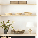 Настольная лампа деревянная с белым абажуром Wooden Table Lamp варинант исполнения - 6 | Loft Concept в Ростове-на-Дону