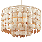 Люстра с каскадом из круглых декоративных элементов Texture Discs варинант исполнения - 2 | Loft Concept в Ростове-на-Дону