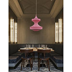 Подвесной вязаный розовый светильник «Моника» варинант исполнения - 2 | Loft Concept в Ростове-на-Дону