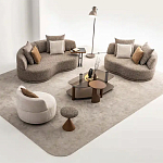 Двухместный диван Calypso варинант исполнения - 4 | Loft Concept в Ростове-на-Дону