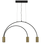 Линейный светильник с дугообразным каркасом Daviau Linear Arch Light 3 варинант исполнения - 2 | Loft Concept в Ростове-на-Дону