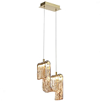 Подвесной светильник волнистой формы из фактурного стекла Wave варинант исполнения - 3 | Loft Concept в Ростове-на-Дону