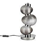 Настольная лампа с 3-мя рифлеными стеклянными шарами Marcelh Light варинант исполнения - 5 | Loft Concept в Ростове-на-Дону
