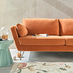 Приставной стол из керамики Manufacto Gray-green варинант исполнения - 5 | Loft Concept в Ростове-на-Дону