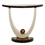 Консоль на полукруглой основе Stylish Pearl варинант исполнения - 2 | Loft Concept в Ростове-на-Дону