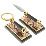 Настольный письменный набор из яшмы Manager Organizer варинант исполнения - 9 | Loft Concept в Ростове-на-Дону