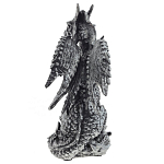 Часы в виде дракона Silver Dragon Clock варинант исполнения - 2 | Loft Concept в Ростове-на-Дону