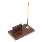 Подставка для телефона с ручкой из натурального камня креноид Natural Stone Stand варинант исполнения - 1 | Loft Concept в Ростове-на-Дону