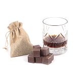 Камни для охлаждения виски из красного лемезита Natural Stone Cube варинант исполнения - 6 | Loft Concept в Ростове-на-Дону