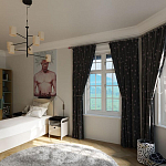 Гладкий карниз KT-71 варинант исполнения - 1 | Loft Concept в Ростове-на-Дону