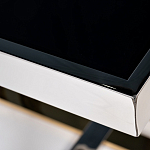 Столик журнальный квадратный с основанием в оттенках хром и золото Harmony Color and Shapes варинант исполнения - 2 | Loft Concept в Ростове-на-Дону