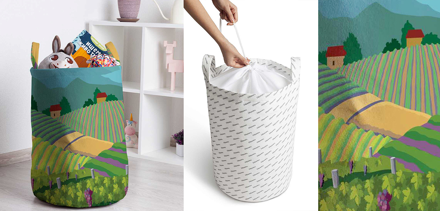 Корзина Vineyards Basket Корзина Vineyards Basket - Loft-Concept в Ростове-на-Дону