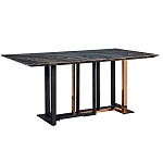 Стол обеденный со стальными ножками оригинальной формы Gourmet Meal варинант исполнения - 1 | Loft Concept в Ростове-на-Дону