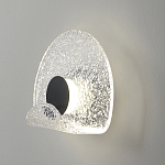 Бра из текстурированного прозрачного стекла с изогнутым краем Textured Glass  варинант исполнения - 2 | Loft Concept в Ростове-на-Дону