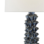 Настольная лампа с корпусом из цветков колокольчика Cascade of Blue Flowers варинант исполнения - 1 | Loft Concept в Ростове-на-Дону