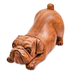 Статуэтка деревянная в виде собаки Puppy варинант исполнения - 1 | Loft Concept в Ростове-на-Дону