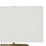 Настольная лампа с прямоугольным белым абажуром Skillful Face варинант исполнения - 2 | Loft Concept в Ростове-на-Дону