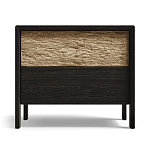 Тумба 2 ящика с подсветкой на рельефном фасаде Warm Industrial варинант исполнения - 1 | Loft Concept в Ростове-на-Дону