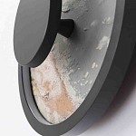 Бра круглое светодиодное с черной рамкой Stone Circle варинант исполнения - 3 | Loft Concept в Ростове-на-Дону