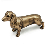 Статуэтка такса с реалистичными деталями и гладкой поверхностью Dachshund Style варинант исполнения - 1 | Loft Concept в Ростове-на-Дону