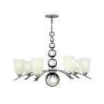 Люстра с матовыми конусными плафонами и декоративными элементами в форме шаров Hinkley варинант исполнения - 14 | Loft Concept в Ростове-на-Дону