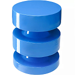 Столик приставной фигурный синий Curly Blue Table варинант исполнения - 1 | Loft Concept в Ростове-на-Дону