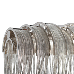 Люстра подвесная с металлическими цепочками и изогнутыми металлическими дугами 72 см Atlantis Chain варинант исполнения - 9 | Loft Concept в Ростове-на-Дону