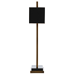 Настольная лампа прямоугольная с черным абажуром Strictness of Forms варинант исполнения - 3 | Loft Concept в Ростове-на-Дону