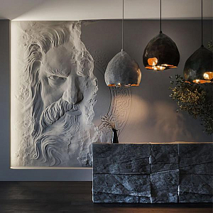 Барельеф STONEMAN